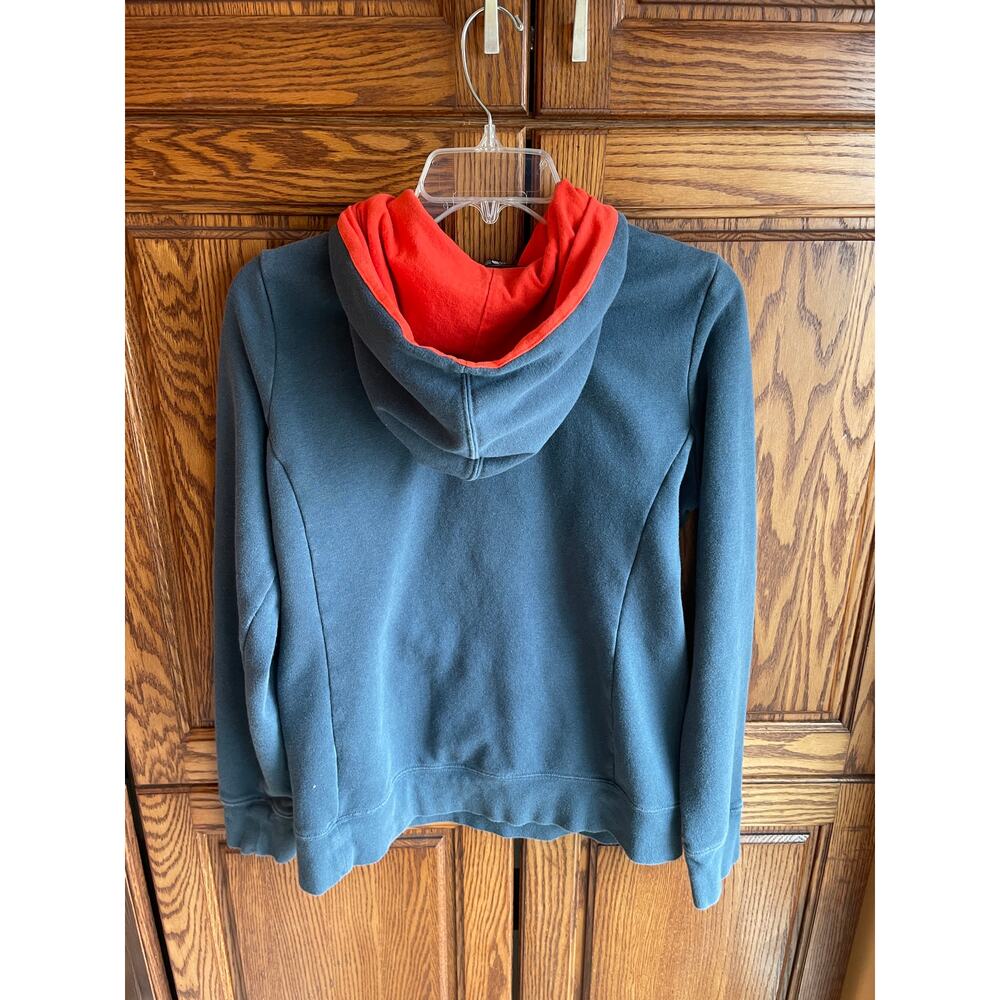 The North Face Women's Medium Pullover Sweatshirt, Hoodie, Blue Large Logo - Picture 6 of 7